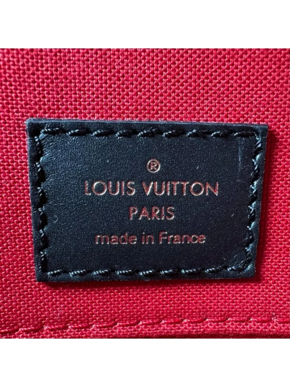 Louis Vuitton On The Go MM Tote Bag Brown Reverse Monogram Giant